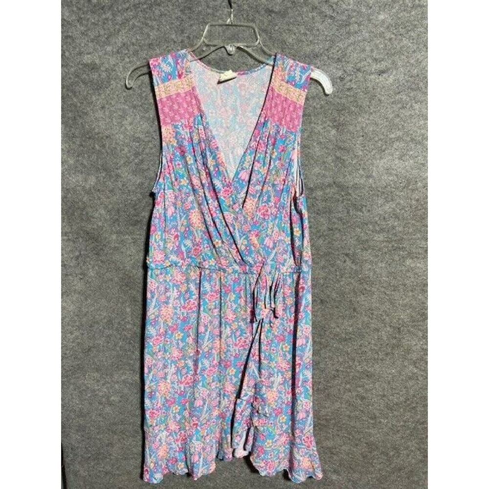 Plenty By Tracy Reese Dress L Floral‎ Boho Romantic Garden Party Cottagecore
